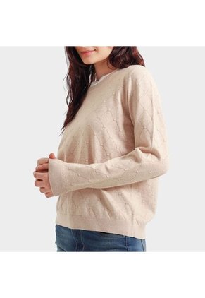 Sweater Cuello Redondo Manga Larga