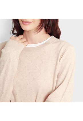 Sweater Cuello Redondo Manga Larga