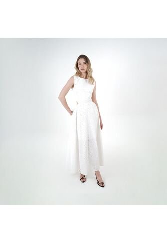 Vestido Ojalillo Largo Elegante FDS