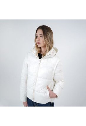 Chaqueta Cuello Alto Manga Larga