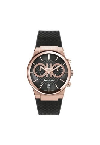 Reloj Para Hombre Ferragamo Ferragamo Sapphire Chrono Sfme00721 Negro Ferragamo