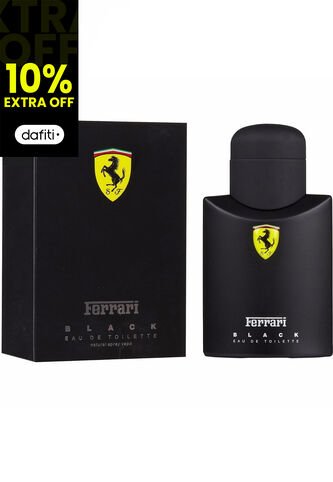 Perfume Scuderia Black De Ferrari Para Hombre 125 Ml Ferrari