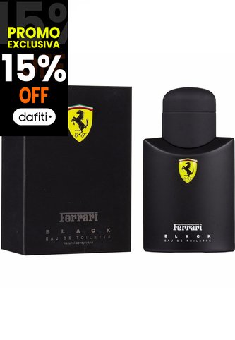 Perfume Scuderia Black De Ferrari Para Hombre 125 Ml Ferrari
