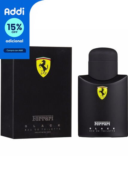 Perfume Scuderia Black De Ferrari Para Hombre 125 Ml