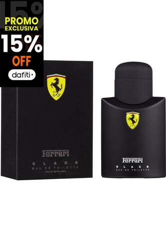 Perfume Scuderia Black De Ferrari Para Hombre 125 Ml Ferrari