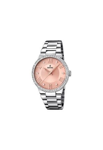 Reloj Para Mujer Festina Boyfriend F16719/3 Plateado Festina