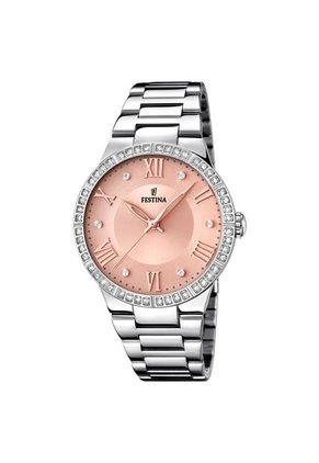 Reloj Para Mujer Festina Boyfriend F16719/3 Plateado