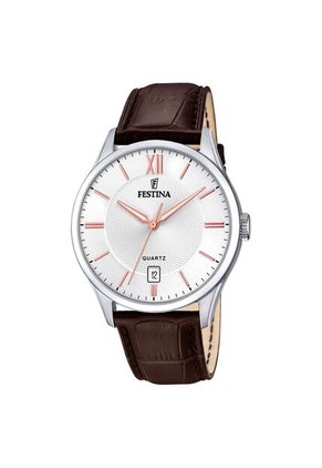 Reloj Para Hombre Festina Classic Metal F20426/4 Marrón