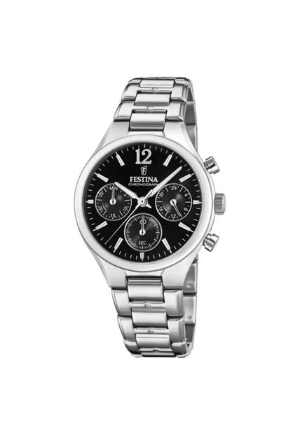 Reloj Para Mujer Festina Boyfriend F20391/4 Plateado