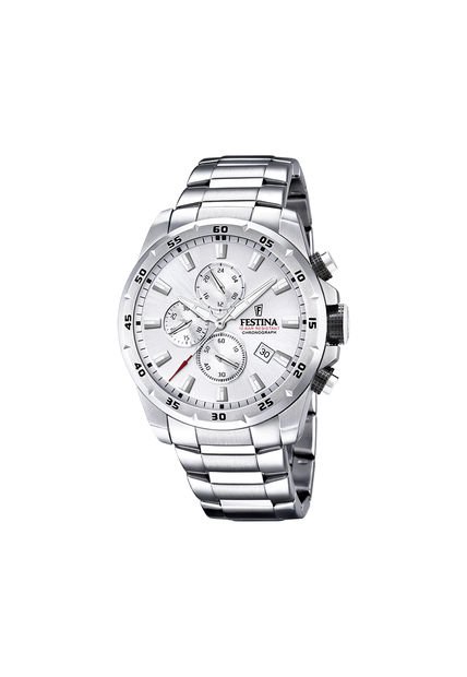Reloj Para Hombre Festina Chrono Sport F20463/1 Plateado