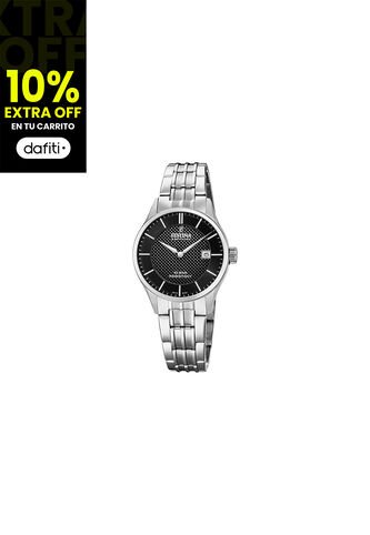 Reloj Para Mujer Festina Swiss Made F20006/4 Plateado Festina