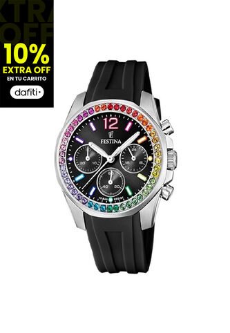 Reloj Festina Modelo F20610/3 Negro Mujer Festina