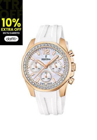 Reloj Festina Modelo F20611/1 Blanco Mujer Festina