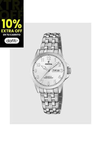 Reloj Festina Modelo F20455/1 Plateado Mujer Festina