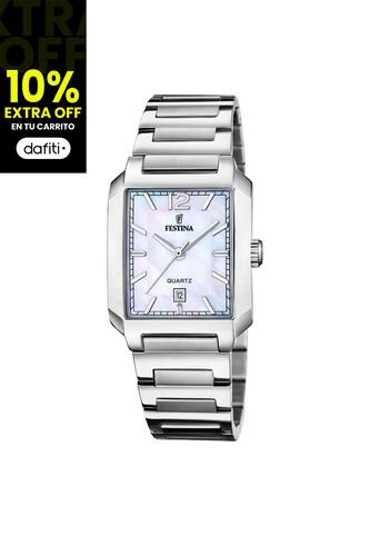 Reloj Festina Modelo F20679/2 Plateado Mujer Festina