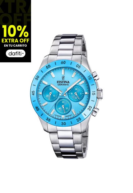 Reloj Festina Modelo F20693/3 Plateado Mujer