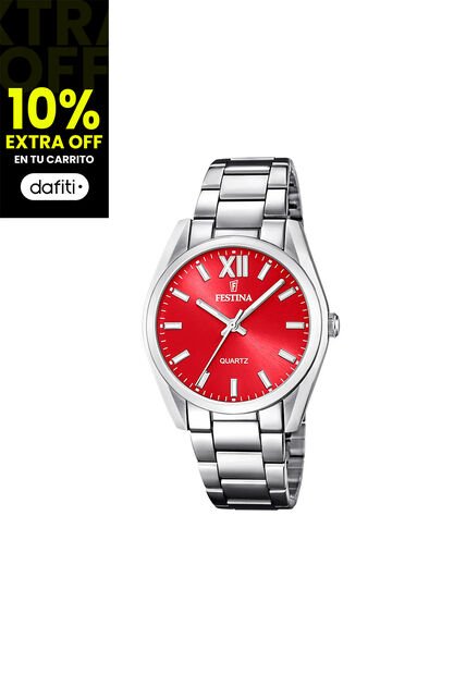 Reloj Festina Modelo F20622/B Plateado Mujer