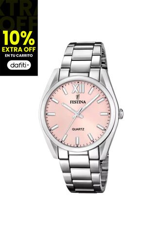 Reloj Festina Modelo F20622/2 Plateado Mujer Festina