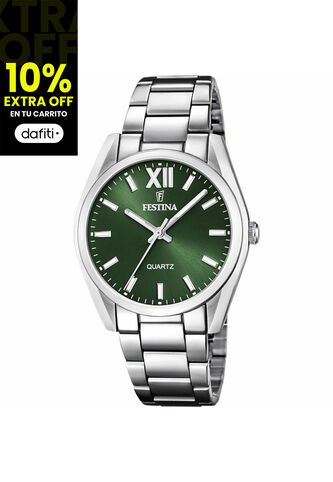 Reloj Festina Modelo F20622/4 Plateado Mujer Festina