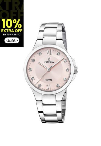 Reloj Festina Modelo F20582/2 Plateado Mujer Festina