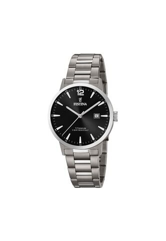 Reloj Para Hombre Festina Titanium F20435/3 Gris Festina