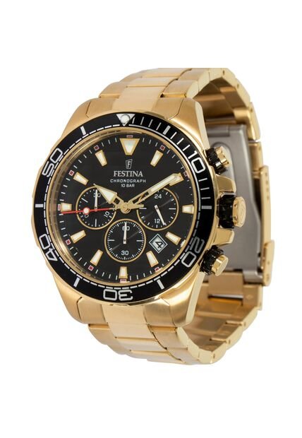 Reloj Para Hombre Festina Prestige F20364/3 Dorado