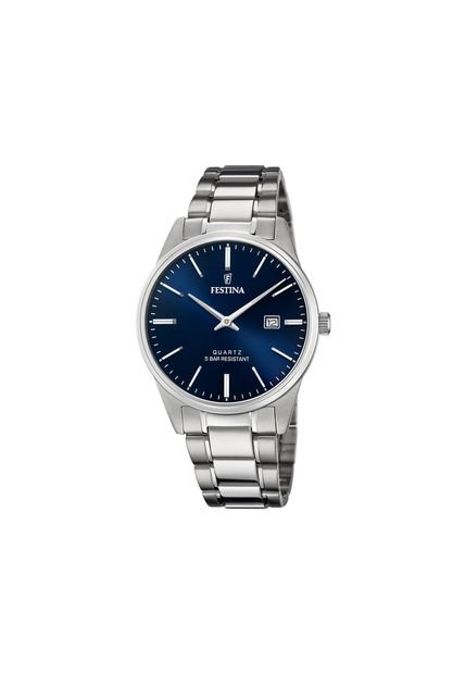 Reloj Para Hombre Festina Classic Metal F20511/3 Plateado