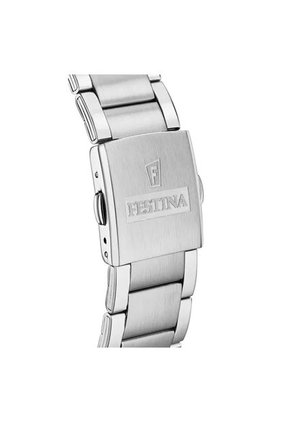 Reloj Para Hombre Festina Timeless Chrono F20343/7 Plateado