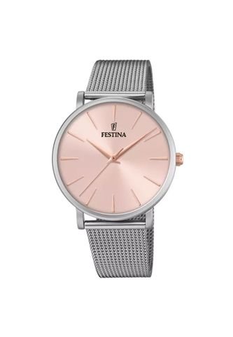 Reloj Para Mujer Festina Boyfriend F20475/2 Plateado Festina