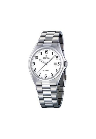 Reloj Para Hombre Festina Classic Metal F16374/1 Plateado Festina