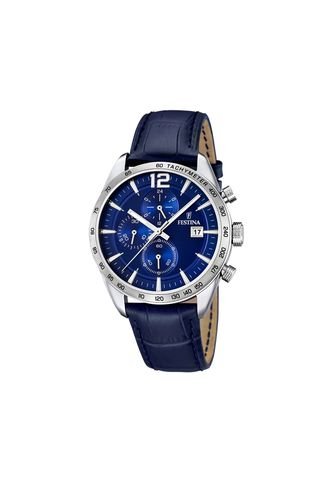 Reloj Para Hombre Festina Timeless Chrono F16760/3 Azul Festina