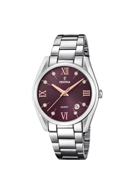 Reloj Festina Modelo F16790/E Plateado Mujer
