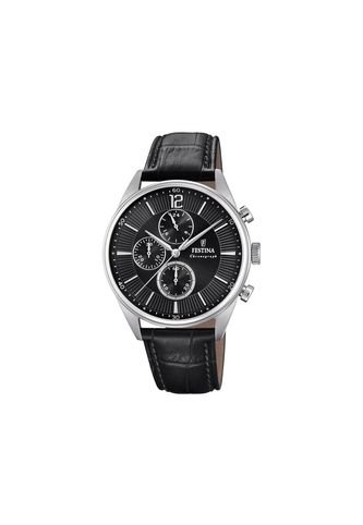 Reloj Para Hombre Festina Timeless Chrono F20286/4 Negro Festina