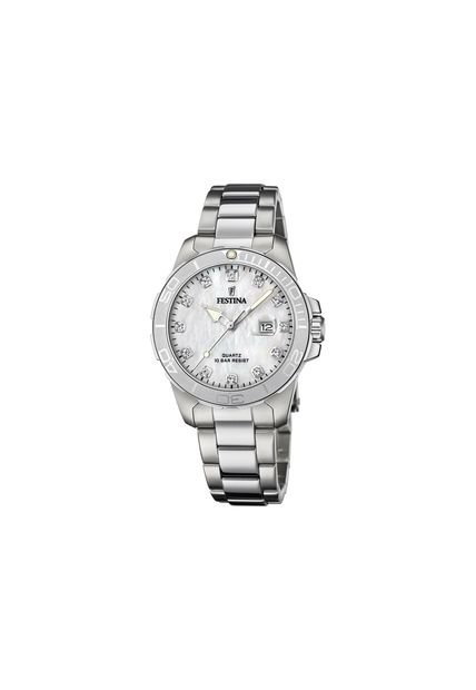 Reloj Para Mujer Festina Boyfriend F20503/1 Plateado