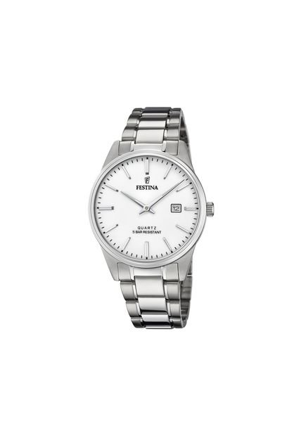 Reloj Para Hombre Festina Classic Metal F20511/2 Plateado