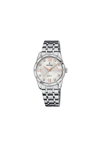 Reloj Para Mujer Festina Mademoiselle F16940/B Plateado