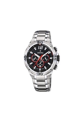 Reloj Para Hombre Festina Chrono Bike F20522/6 Plateado Festina