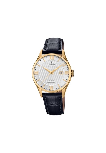 Reloj Para Hombre Festina Swiss Made F20010/2 Negro