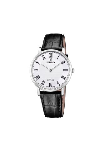 Reloj Para Hombre Festina Swiss Made F20012/2 Negro Festina