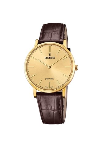 Reloj Para Hombre Festina Swiss Made F20016/2 Marrón Festina