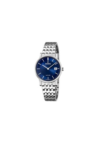 Reloj Para Mujer Festina Swiss Made F20019/2 Plateado Festina