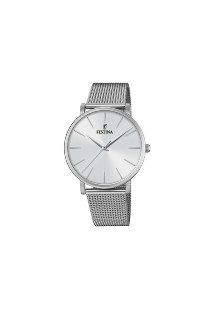 Reloj Para Mujer Festina Boyfriend F20475/1 Plateado