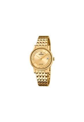Reloj Para Mujer Festina Swiss Made F20021/2 Dorado