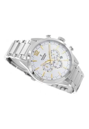 Reloj Para Hombre Festina Timeless Chrono F20343/1 Plateado