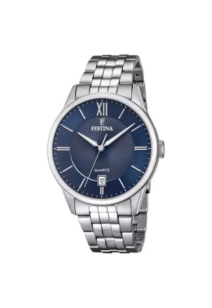 Reloj Para Hombre Festina Classic Metal F20425/2 Plateado
