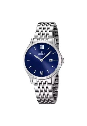 Reloj Para Mujer Festina Classic Metal F16748/3 Plateado Festina