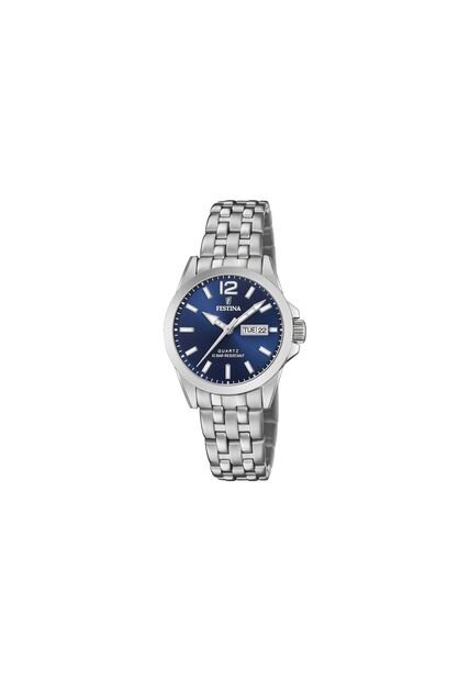 Reloj Para Mujer Festina Classic Metal F20455/3 Plateado