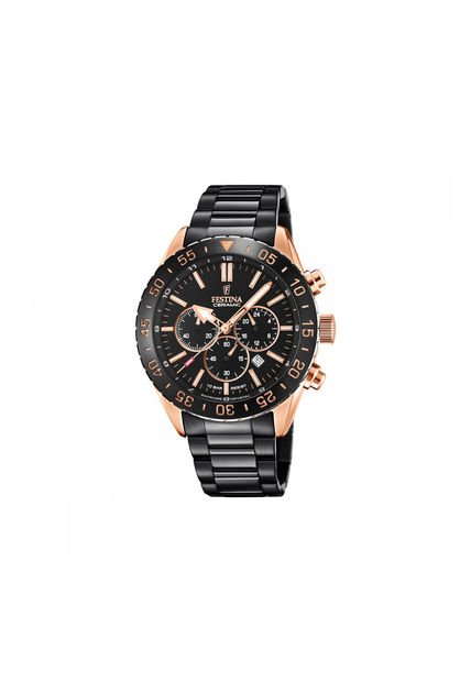 Reloj Para Hombre Festina Ceramic F20578/1 Multicolor