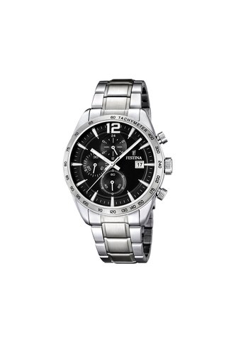 Reloj Para Hombre Festina Timeless Chrono F16759/4 Plateado Festina
