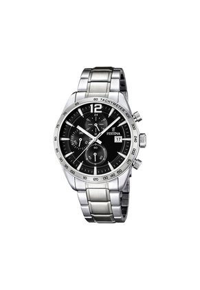 Reloj Para Hombre Festina Timeless Chrono F16759/4 Plateado